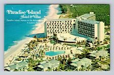 Nassau-Bahamas, Paradise Island Hotel and Villas, Advertising Vintage Postcard picture