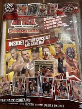 WWE Slam Attax Superstars Limited Edition CollectorBinder John Cena Def.The Rock picture