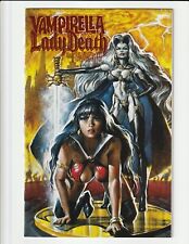 Vampirella Monthly #23 VS LADY DEATH ALTERNATE RED FOIL COVER NM RARE HTF HARRIS picture