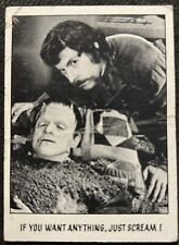 1973 TOPPS YOU'LL DIE LAUGHING TRADING CARD #51 POOR CREASED picture