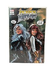Marvel JACKPOT & BLACK CAT #1 (2024) Dan Panosian Trade Dress Variant Ltd  3000 picture