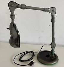 Old SDANDARU Stanley Industrial Magnifying Lamp Articulating Swing Arm Light picture