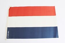 Vintage NETHERLANDS Linen Pennant Parade Flag 17 1/2 x 11 1/2 Pre World War 2 ? picture
