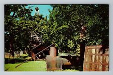 Bartlesville OK-Oklahoma, Nellie Johnstone Oil Well, Vintage Postcard picture