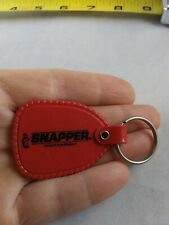 Vintage SNAPPER Power Equipment Lawn Mower Keychain Fob Key Ring Hangtag *QQ11 picture