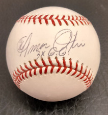 Amos Otis Autographed Rawlings Major League Bud Selig Baseball With Inscription picture
