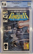 PUNISHER LIMITED SERIES #1 CGC 9.6 WHITE PAGES // MARVEL COMICS 1986 picture