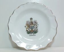 Small Vintage Canada Royal Arms Emblem Trinket Dish Duchess Bone China 4.75