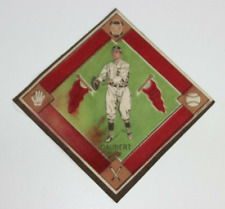 1914 Jake Daubert Brooklyn Dodgers Baseball Tobacco Felt Antique 5.25
