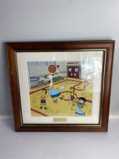 The Simpsons Collectors Edition Framed Basketball Game - Free Post  picture