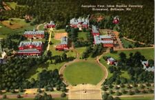 Postcard Aerial View John Hopkins University Homewood Baltimore Maryland MD T112 picture