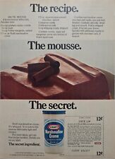 1980 Vintage Print Ad Kraft Marshmallow Creme Arctic Mouse Recipe  picture