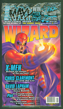 VTG 1995 Wizard Magazine #51 Magneto Cover Cyclops Promo Card Sealed New picture