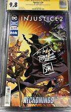 CGC SS 9.8 Injustice 2 #36 Signed by Bruno Redondo, Daniel Sampere & Tom Taylor picture