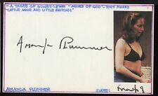 Amanda Plummer signed autograph 3x5 Cut Canadian-American Actress Agnes of God picture