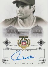 Paul Molitor 2014 Panini National Baseball Hall of Fame auto autograph card 89 picture