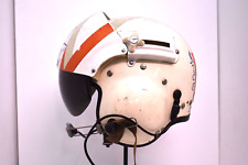 Vintage US Coast Guard Gentex SPH-3 Regular Helicopter Pilot Helmet - Dual Visor picture