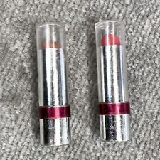 Vintage Flame Glow Cosmetics Lipstick Tubes Lot Of 2 Hours Longer Brown Pink picture