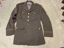 ORIGINAL WWII US ARMY OFFICER CLASS A DRESS JACKET- MEDIUM/LARGE 42R picture