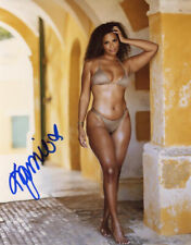 KAMIE CRAWFORD SIGNED 8x10 PHOTO SPORTS ILLUSTRATED SWIMSUIT MODEL MTV BECKETT picture