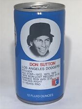 1977 Don Sutton Los Angeles Dodgers RC Royal Crown Cola Can MLB All-Star Series picture
