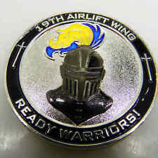 19TH AIRLIFT WING COMMANDER CHALLENGE COIN picture
