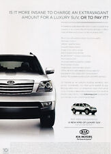 2009 Kia Borrego - luxury suv -  Classic Advertisement Ad A58-B picture