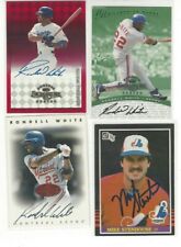 1985 Donruss #376 Mike Stenhouse Signed Baseball Card Montreal Expos picture