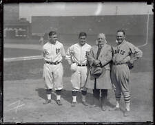 Standing Jimmy Virzer Stuffy McInnis John McGraw and Rogers Hor- 1927 Old Photo picture