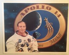 Astronaut Edgar Mitchell Autographed Official NASA Apollo 14 Mission Photograph picture