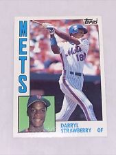 1984 Topps DARRYL STRAWBERRY Rookie #182 Card Mets Great Condition picture