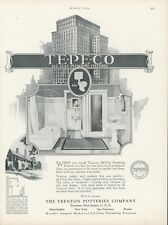 1926 Te Pe Co Clay Plumbing Fixtures Trenton Potteries Co Bathroom Print Ad HB1 picture