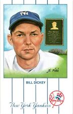 Postcard Bill Dickey New York Yankees Monument Park Limited Issue picture