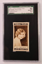 1937 Lloyd Cigarettes Cinema Stars #3 MABEL POULTON SGC 8.5 NM-MT+ picture