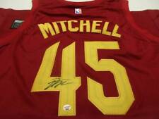 Donovan Mitchell of the Cleveland Cavaliers signed autographed basketball jersey picture