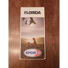 Florida Road Map Courtesy of Spur 1972 Edition picture