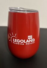 LEGOLAND FLORIDA RESORT WINE TUMBLER CUP METAL RED 6oz picture