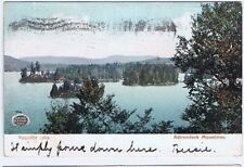 Raquette Lake, Adirondack Mountains, NY PC, ca 1910  Nice picture