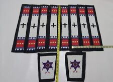 Handmade Old American Style Sioux Beadwork for Powwow War Shirts Legging BWS39 picture