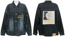 Fubu Platinum Mens XXL Big Fat Albert Junkyard Gang Denim Jacket Jean 90s Y2K picture