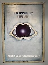 Leftfield Poster Vintage Original Columbia Records Promo Leftism 1995 #1 picture