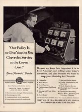 1942 Chevrolet Service Motor Tester Vintage Print Ad WWII Chevy Dealer picture