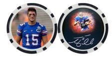 TIM TEBOW / FLORIDA GATORS - GOLF BALL MARKER/POKER CHIP ***SIGNED*** picture
