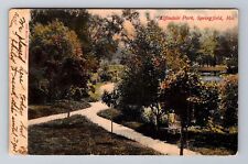 Springfield MO-Missouri, Elfindale Park, Antique Vintage Souvenir Postcard picture