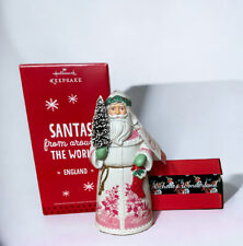Hallmark Keepsake Santas from around the World England 2013 Porcelain NIB picture