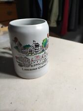 Vintage 1990 Lancaster County PA Mug Made In Chile Pre Owned picture