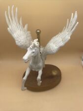 VTG Magical Myths Pegasus Statue Music Box Plays Beautiful Dreamer 13”x9” picture