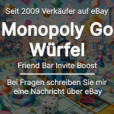 Monopoly Go Dice Fill Up Your Friend Rolls Spins Cube Sticker Partner Event picture