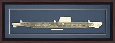 Wood Cutaway Model of Cold War Submarine Guppy III - Made in the USA picture