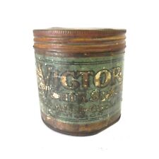 VINTAGE VICTOR SHIM STOCK CONTAINER W/ SOME CONTENTS LEFT 1910's 1920's ERA USED picture